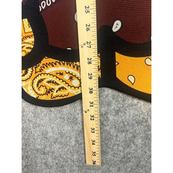 Baby Milo Bandana Rug Non Slip Back - Picture 2 of 4